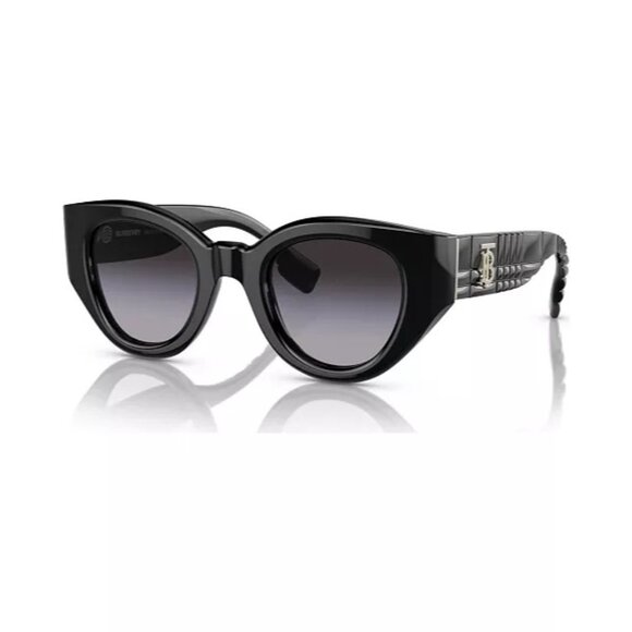 Burberry B4390 Meadow Phantos black Sunglasses, 47mm - Picture 1 of 9